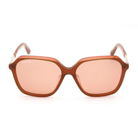 Swarovski Women's Sunglasses - Roviex Lens Shiny Orange Square Frame | SK0390 42J ,