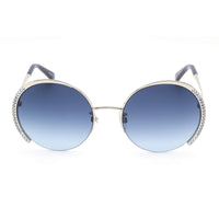 Swarovski Women's Sunglasses - Shiny Palladium Full Rim Round Frame | SK0280-H 16W ,