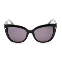 Swarovski Women's Sunglasses - Smoke Lens Cat Eye Shape Plastic Frame | SK0391 01A ,