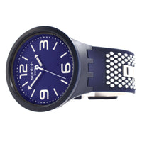 Swatch Men's Watch - Big Bold Bbcream Swiss Quartz Blue Dial Rubber Strap | SO27N101 ,