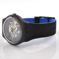 Swatch Unisex Watch - Blueboost Swiss Quartz Light Blue Dial Rubber Strap | SUOB165 ,