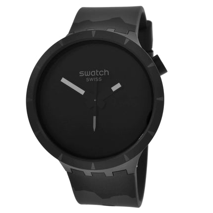 Swatch Unisex Watch - Colours Of Nature Big Bold Bioceramic Basalt Strap | SB03B110 ,