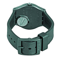 Swatch Unisex Watch - Core Refresh Ashbaya Quartz Metallic Grey Dial Strap | GG407 ,