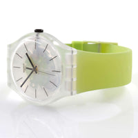 Swatch Unisex Watch - Monthly Drops Green Daze Transparent and Green Dial | SO29K106 ,