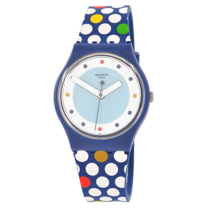 Swatch Unisex Watch - The May Collection Spots of Joy Swiss Quartz Strap | SO28N115 ,