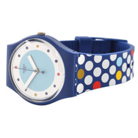 Swatch Unisex Watch - The May Collection Spots of Joy Swiss Quartz Strap | SO28N115 ,