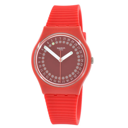 Swatch Women's Watch - The October Collection Cycles In The Sun Brown Dial | SO28R400 ,