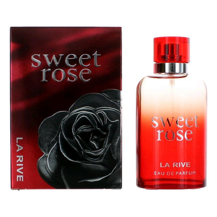 Sweet Rose by La Rive, 3 oz Eau De Parfum Spray for Women ,