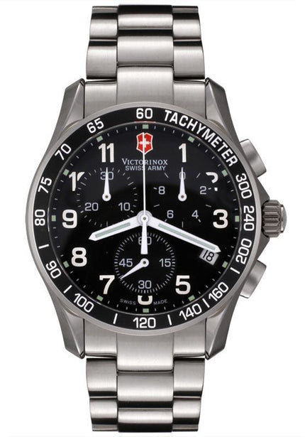 Swiss Army 241171 Men's Quartz Black Dial Titanium Watch ,