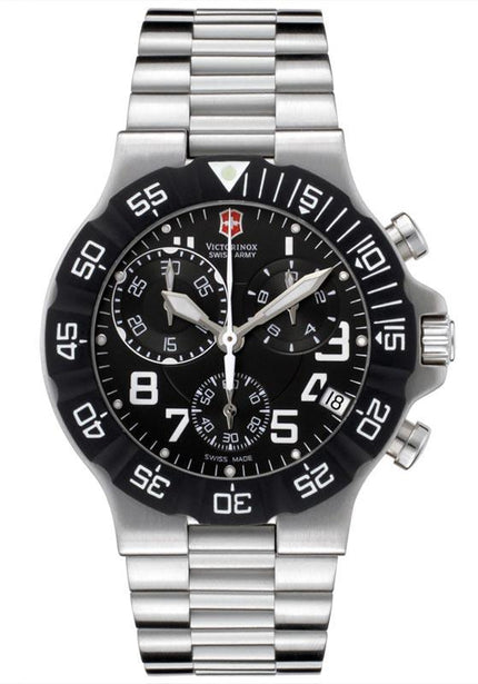 Swiss Army 241337 Men's Black Dial Chronograph Quartz Watch ,