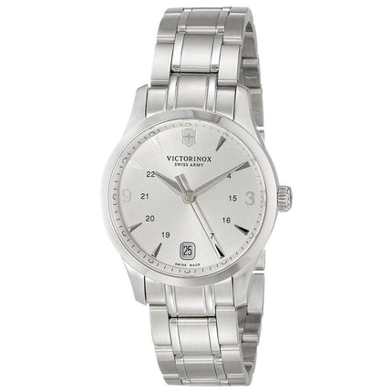 Swiss Army 241539 Women's Alliance Small Silver Dial Stainless Steel Watch ,
