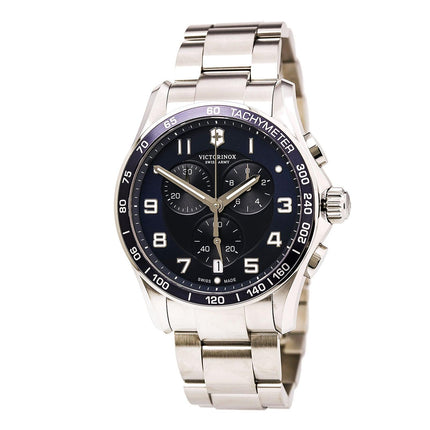 Swiss Army 241652 Men's Chrono Classic XLS Blue Dial Stainless Steel Bracelet Watch ,