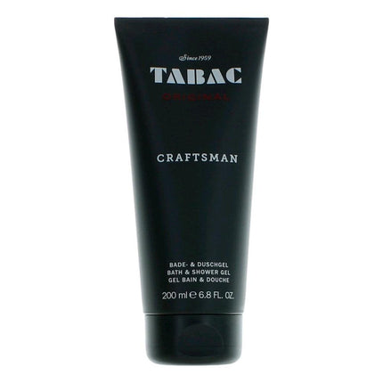 Tabac Craftsman by Maurer & Wirtz, 6.8 oz Bath & Shower Gel for Men ,
