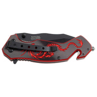 Tac-Force Folding Knife - Dragon Strike Drop Point Blade with Linear Lock | TF-759BR ,