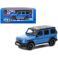Tarmac Works Diecast Model Car - Collab64 Series Mercedes-AMG G 63 Blue Metallic ,