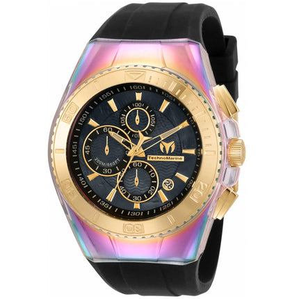 Technomarine Men's Chronograph Watch - Cruise Original Black Rubber Strap | TM-115366 ,