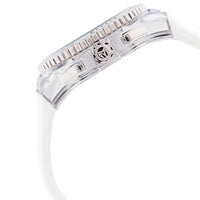 Technomarine Men's Chronograph Watch - Cruise Star Silver Dial White Strap | TM-115215 ,