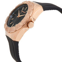 Technomarine Men's Quartz Watch - Cruise Rose Gold Case Black Rubber Strap | TM-120009 ,
