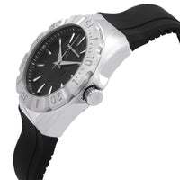 Technomarine Men's Quartz Watch - Cruise Silver Case Black Rubber Strap | TM-120006 ,