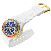 Technomarine Men's Watch - Cruise Square Shape Red, Blue Crystal Bezel | TM-121199 ,