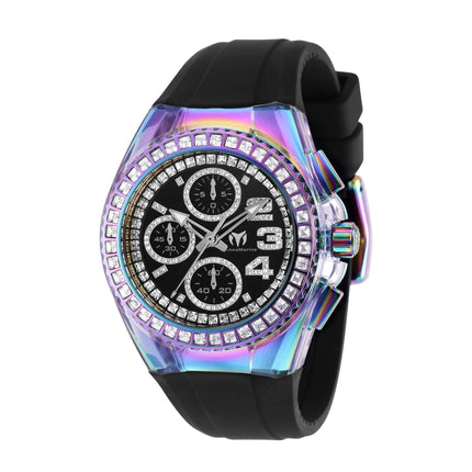 Technomarine Unisex Watch - Cruise Glitz Quartz Chrono Iridescent Case | TM-121053 ,