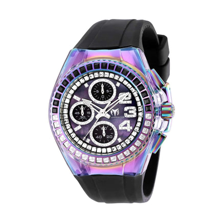 Technomarine Unisex Watch - Cruise Quartz Chronograph Iridescent Case | TM-121066 ,