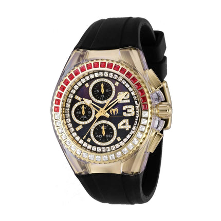 Technomarine Unisex Watch - Cruise Quartz Chronograph Yellow Gold Case | TM-121064 ,
