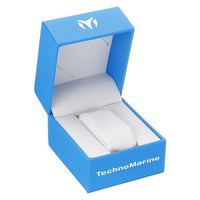Technomarine Women's Chrono Watch - Manta Ray Blue Dial Rose Gold Bracelet | TM-219102 ,
