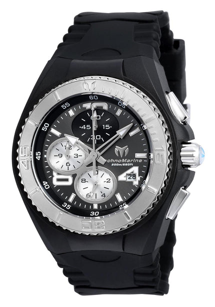 Technomarine Women's Chronograph Watch - Cruise JellyFish Grey Dial Dive | TM-115099 ,