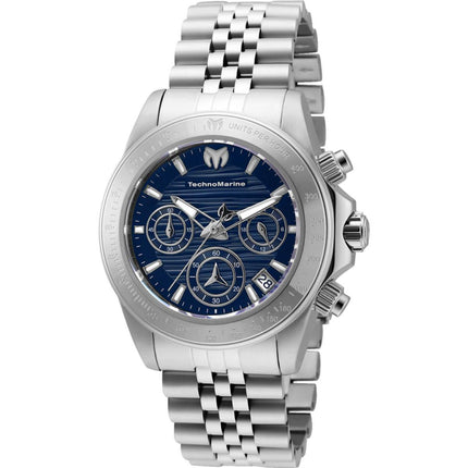 Technomarine Women's Chronograph Watch - Manta Ray Blue Dial Bracelet | TM-219026 ,