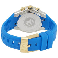 Technomarine Women's Chronograph Watch - Sea Manta MOP Dial Blue Strap | TM-218043 ,