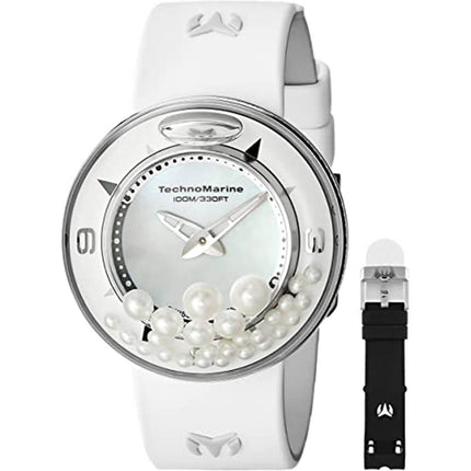 Technomarine Women's Diamond Watch - Aquasphere Diamond MOP Dial Strap | TM-813004 ,