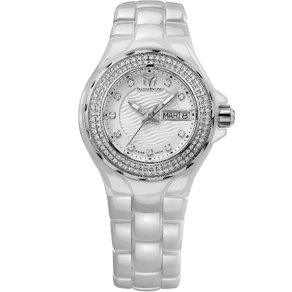 Large technomarine women’s watch with diamonds Technomarine Women main image 4
