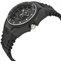 Technomarine Women's Quartz Watch - Cruise JellyFish Black Rubber Strap | TM-115126 ,