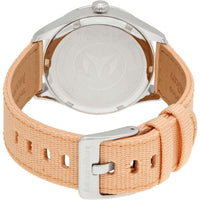 Technomarine Women's Quartz Watch - MoonSun Beige Nylon Strap | TM-117013 ,