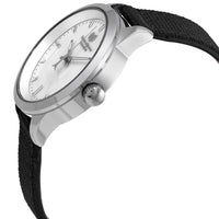 Technomarine Women's Quartz Watch - MoonSun White MOP Dial Black Strap | TM-820000 ,