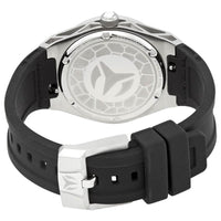 Technomarine Women's Quartz Watch - TechnoCell Light Purple Dial Black Strap | TM-318075 ,