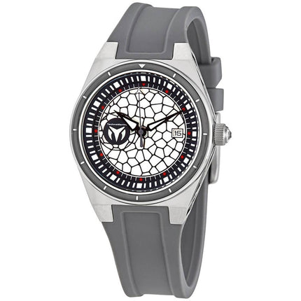 Technomarine Women's Quartz Watch - TechnoCell White and Grey Dial Strap | TM-318076 ,