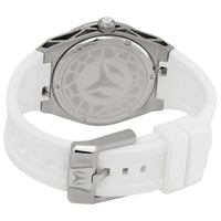 Technomarine Women's Quartz Watch - TechnoCell White Dial Rubber Strap | TM-318077 ,
