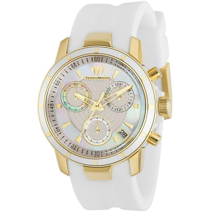 Technomarine Women's Watch - UF6 Quartz Chrono Silver and Oyster Dial | TM-619000 ,