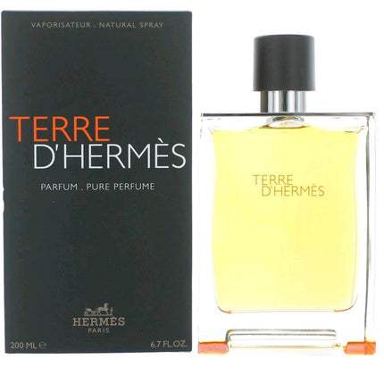 Terre D'Hermes by Hermes, 6.7 oz Pure Parfum Spray for Men ,