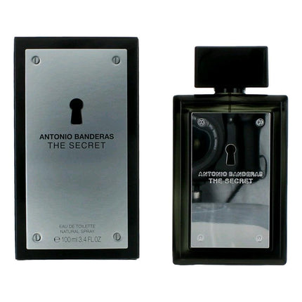 The Secret by Antonio Banderas, 3.4 oz Eau De Toilette Spray for Men ,