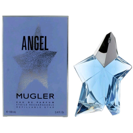Thierry Mugler Women's EDP Spray Refillable - Angel Star Shape Bottle, 3.4 oz ,