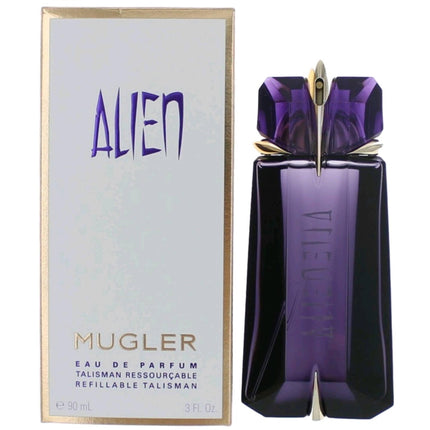 Thierry Mugler Women's Refillable Eau De Parfum Spray - Thierry Mugler Women's Refillable Eau De Parfum Spray - Alien Woody Floral Notes, 3 ozAlien, 3 oz ,