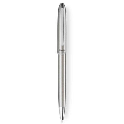 Tibaldi by Montegrappa Ballpoint Pen - D26 Shiny Silver Coated Finish Body | 10370-BP ,