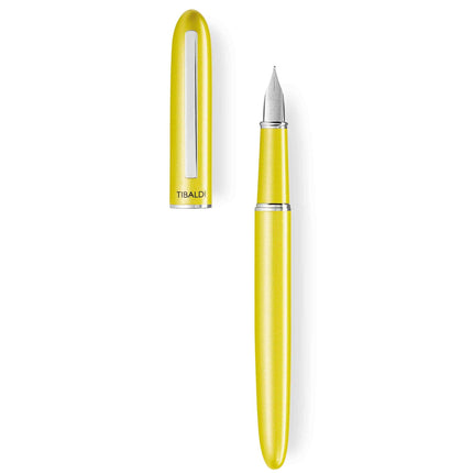 Tibaldi by Montegrappa Fountain Pen - D26 Shiny Yellow Brass ,