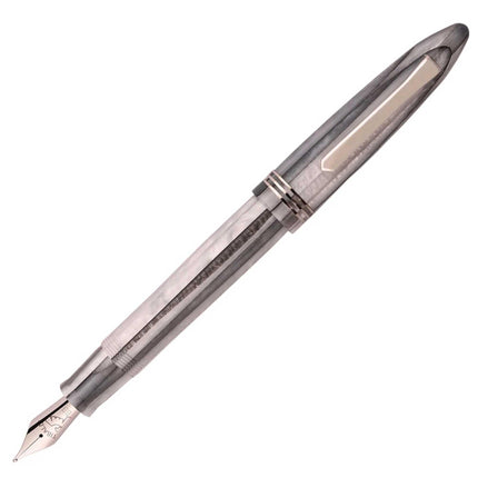 Tibaldi Fountain Pen - Bononia Pearl Mist with Palladium Trim ,