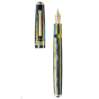 Tibaldi Fountain Pen - N.60 Retro Zest Barrel with 18k Gold Trim ,