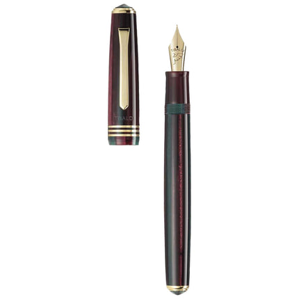 Tibaldi Fountain Pen - N.60 Zazou Green Duotone Barrel Steel Nib ,