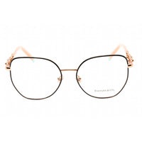 Tiffany Women's Eyeglasses - Black On Rubedo Metal Cat Eye Shape Frame | 0TF1147 6162 ,